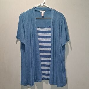 Ladie's Two In One Blouse